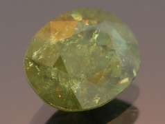 Super rare rich green 5.36ct untreated Demantoid garnet