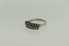 Sterling Silver CZ band Ring