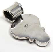 Sterling Silver White Quarz Pendant