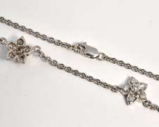 Stylish Stars of Diamonds Necklace