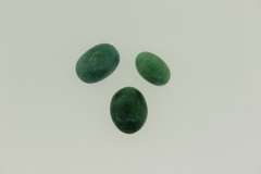 34.0 CT Lot of 3 Green Beryl Loose Stone