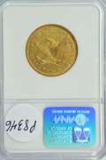 Near Mint 1847 No Motto $10 Liberty Gold. NGC AU50