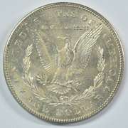 Very Choice BU 1878-S Morgan Silver Dollar