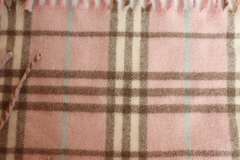 Burberry Pink Cashmere Scarf