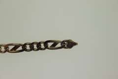 Italian Sterling Silver Figaro Chian Bracelet