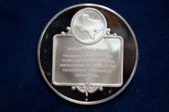 Sterling Silver The Alamo Sterling Silver Medal