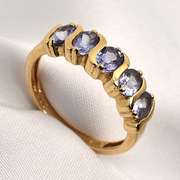 Chic 14k Tanzanite Ring