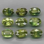 Heated Only! 5.85ct 6x4mm hunter green Sapphires