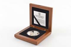 2006 Mongolia 500 Tugrik - The Swan - 25 Grams .925 Silver Proof - Box