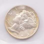 1944-S Mercury Silver Dime - Fully Struck Crossbands