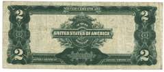 Scarcer 1899 Series Large Size $2 Silver Certificate