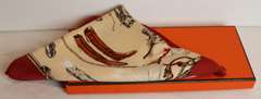 Hermes A Propos De Bottes Pouchete Scarf
