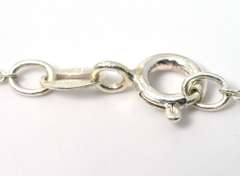 Sterling Silver Necklace with Lotus Pendant