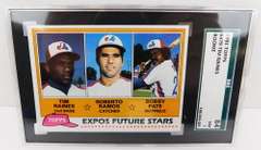 1981 Tim Raines Graded Rookie Baseball Card