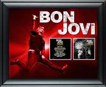 Bon Jovi Autographed CD Display
