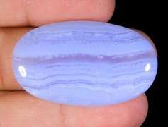 Artistic 54.63ct Namibian Blue Lace Agate