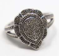 Group Lot of 5 Sterling Silver Rings