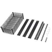 5 Tier Steel Wire Shelving Unit Metal Rack