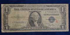 Series 1935 A Silver Certificate Experimental S Note