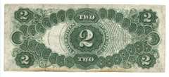 Nicer Series of 1917 Large Size $2 Legal Tender Note