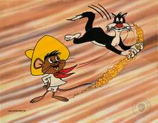 Warner Brothers, Speedy Gonzales & Sylvester