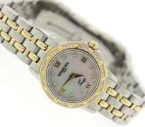 Raymond Wiel Tango Mop Dial Bezel Watch