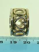 Sterling Silver Love Wide Ring