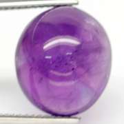 Beautiful 10.42ct untreated Amethyst cabochon