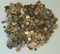 13 Plus Pounds of Mixed Foreign Coins