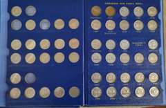 Estate Lot Of Coin Books With Coins