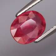 Unheated! 1.57ct 8x6mm Imperial red Sapphire