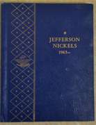 Estate Lot Of Coin Books With Coins