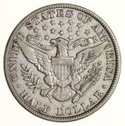 1915-S Barber Half Dollar - Circulated