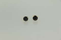 Sterling Silver London Blue Topaz Stud Earrings