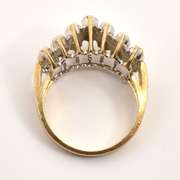 Popular Diamond Pyramid Ring