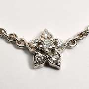 Stylish Stars of Diamonds Necklace