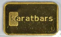 Special pure .9999 fine gold 2.5 grams Nadir gold bar