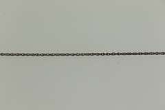 Vintage Sterling Silver and 10K Yellow Gold Cross Necklace