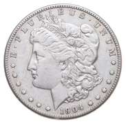 1904-S Morgan Silver Dollar