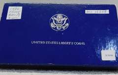 1986 PROOF Liberty 2 coin set, Sil Dol