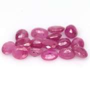 Simply gorgeous 6.23ct pink Burmese Ruby set