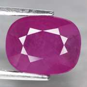 Unheated 3.23ct Ruby from Mozambique