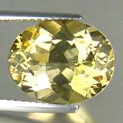 Real untreated Golden Beryl weighing 4.55 carats