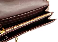 Louis Vuitton Vernis Amarante Chain Wallet