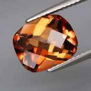 Glittering 4.59ct checker top Imperial Topaz