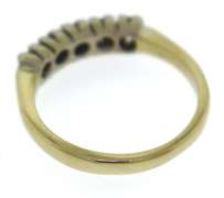 Lovely Yellow Gold Diamond Band