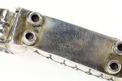 Sterling Ornate Chaise Lounge Sofa Statement Pin/Brooch