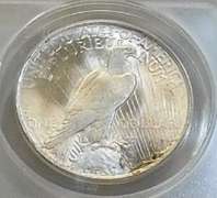 1923 Peace Dollar ANACS MS-64