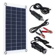 30W 12V Solar Panel Monocrystalline Battery Charger