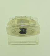 Fine Silver Dome Ring